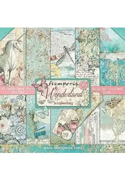 KIT SCRAPBOOKING 30X30 CM WONDERLAND