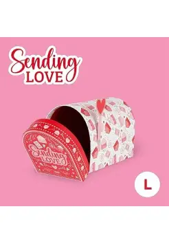 CAJA DE REGALO LOVE MAILBOX. TAMAO GRANDE