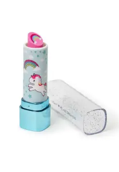 GOMA PERFUMADA UNICORNIO Y ARCOIRIS EN LIPSTICK