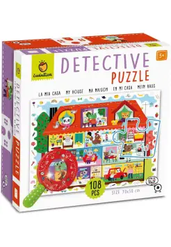 PUZZLE DETECTIVE EN MI CASA 108 PIEZAS