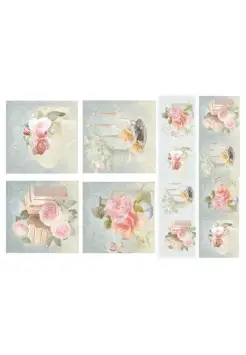 PAPEL DE ARROZ TALC ROSES