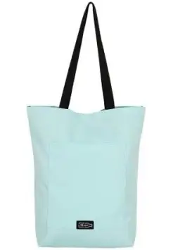 BOLSA SHOPPER VERDE AGUA