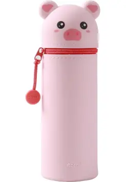 ESTUCHE CERDITO, DE SILICONA