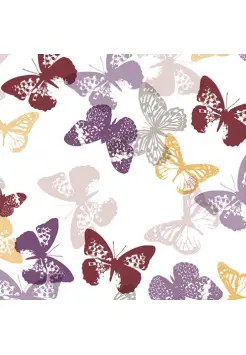 PACK 20 SERVILLETAS DECORADAS BUTTERFLIES