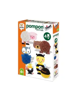 CREA TUS ANIMALES CON POMPONES