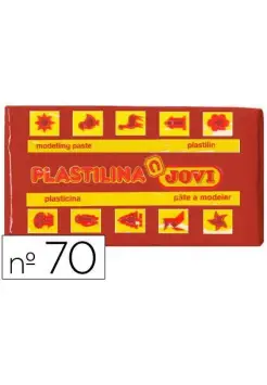 PLASTILINA PEQUEA MARRN