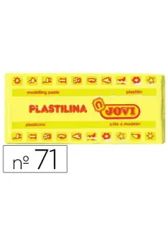 PLASTILINA AMARILLO MEDIANA 71