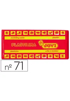 PLASTILINA ROJA MEDIANA 71