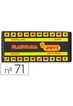 PLASTILINA NEGRA MEDIANA 71