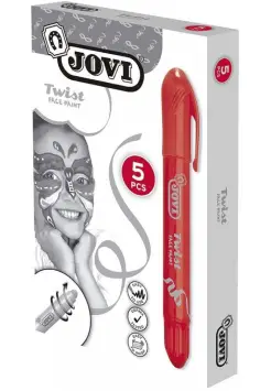 MAQUILLAJE TWIST ROJO, CAJA DE 5 UNIDADES