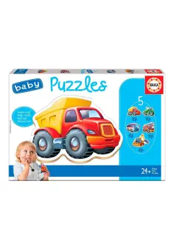 BABY PUZZLE PROGRESIVO VEHCULOS 2-3-4-5 PIEZAS