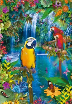 PUZZLE 500 PIEZAS PARASO TROPICAL