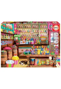 PUZZLE 1000 PIEZAS TIENDA DE DULCES