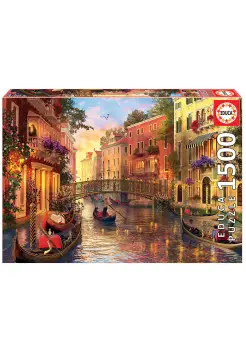 PUZZLE 1500 PIEZAS ATARDECER EN VENECIA