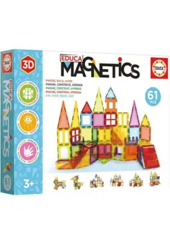 MAGNETICS DE 61 PIEZAS EN 3D