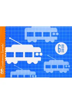 LIBRETA GRAPADA EN PAUTA 6 MM CUADROVA LAMELA DE 16 HOJAS APAISADA, TAMAO CUARTO