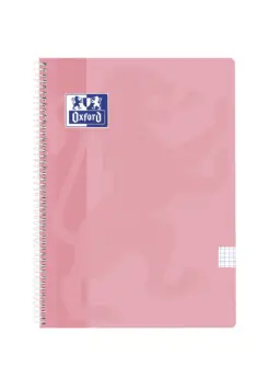 CUADERNO CUADROS 4MM TAPA DE PLSTICO, TAMAO FOLIO