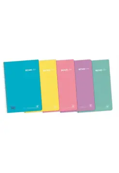 CUADERNO ESPIRAL FOLIO DE 4X4 TAPA DE PLSTICO