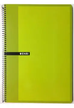 CUADERNO CUADROS 4 MM CON ESPIRAL, TAMAO FOLIO 80 HOJAS