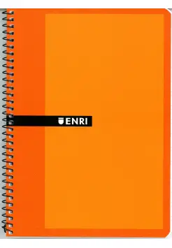 CUADERNO PAUTA 3 MM TAPA EXTRA DURA TAMAO CUARTO CON ESPIRAL