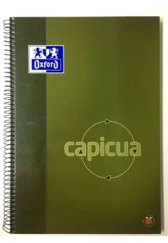 CUADERNO CUADROS 5 MM CAPICA. TAMAO FOLIO CON ESPIRAL