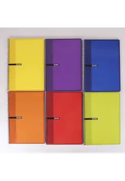 CUADERNO PAUTA 3 MM, TAMAO FOLIO CON ESPIRAL