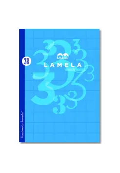 CUADERNO CUADROVA 3 MM LAMELA, TAMAO FOLIO 50 HOJAS CON GRAPA