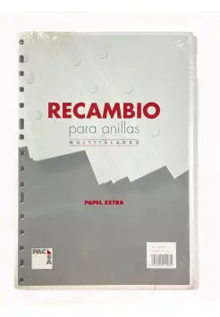 RECAMBIO CUADROS 4 MM MULTITALADRO TAMAO FOLIO