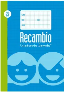 RECAMBIO CUADROVA LAMELA 2.5MM, TAMAO FOLIO 4 TALADROS