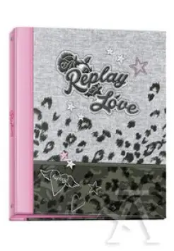 CARPETA DE 4 ANILLAS REPLAY LOVE, TAMAO FOLIO 