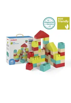 ECO SUPER KIM BLOC 40 PIEZAS, JUEGO DE CONSTRUCCIN