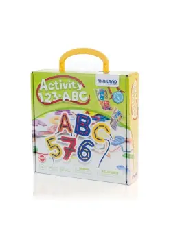 ACTIVITY ABC, ABECEDARIO Y NMEROS PARA ENLAZAR 85 MM + ACTIVIDADES