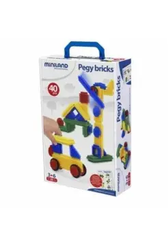 CONSTRUCCIN PEGY BRICKS 36 PIEZAS