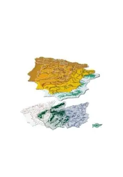 PLANTILLAS DE MAPA ESPAA, 15 X 2.5 CM. PACK DE 3