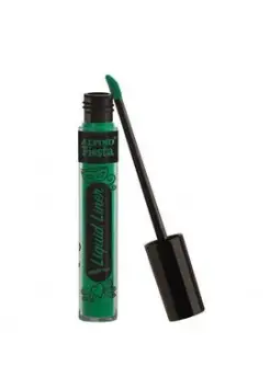 MAQUILLAJE LQUIDO LINER VERDE.