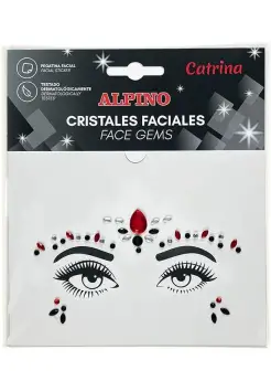 PEGATINAS GEMAS FACIALES. CRISTAL CATRINA