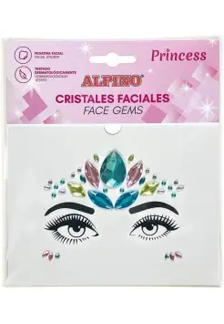 PEGATINAS GEMAS FACIALES. CRISTAL PRINCESS