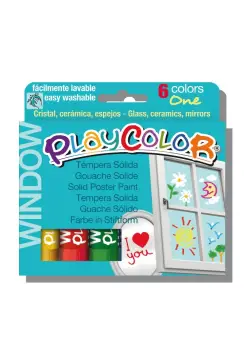 TMPERA PLAYCOLOR WINDOW 6 UNIDADES