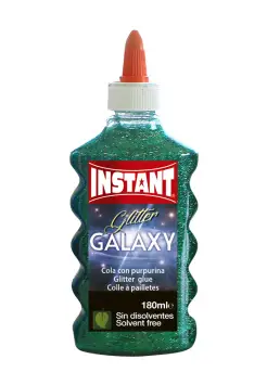 COLA CON PURPULINA GALAXY VERDE, 180 ML