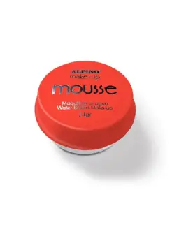 TARRO DE MAQUILLAJE MOUSSE MAKE UP ROJO