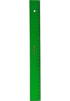 REGLA DE PLSTICO 30 CM, VERDE