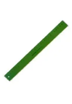 REGLA DE PLSTICO 40 CM, VERDE