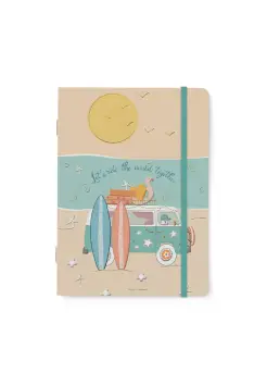 CUADERNO DE NOTAS CON GOMA DIN A6 