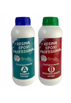 RESINA EPOXI PROFESIONAL (COMPONENTE A+B) DE 332 GRAMOS