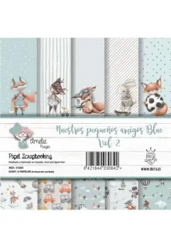 PAPEL PARA SCRAPBOOKING 30X30 CM 