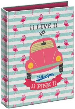 CARPETA 4 ANILLAS WOLKSWAGEN LIVE IN PINK, TAMAO FOLIO