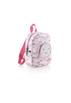 MOCHILA INFANTIL NUBES ROSAS