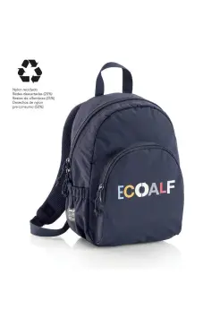 MOCHILA PEQUEA AZUL MARINO ECOALF