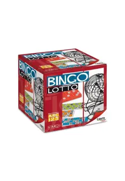 BINGO LOTTO, DE METAL CON BOMBO