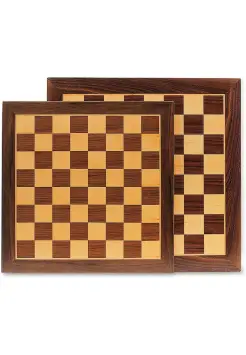 TABLERO DE AJEDREZ DE MADERA 35 X 35 CM